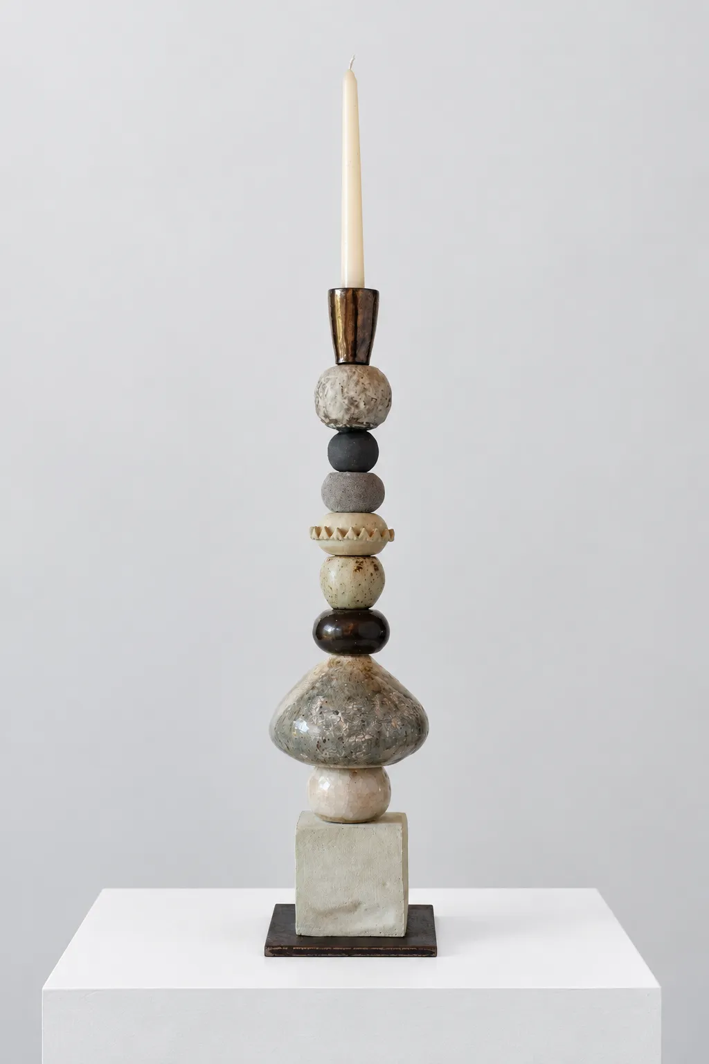 Stambha by Minaal Lawn, Shamadan No. 3 candlestick