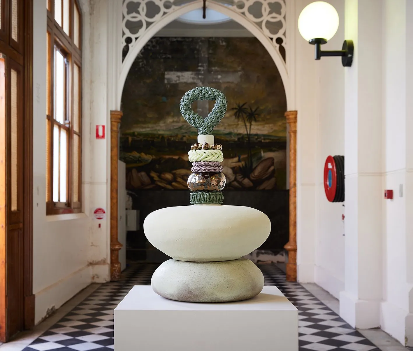 Verdant ft. Tree No. 1 (Ceramic, glaze, rope) — Verdant