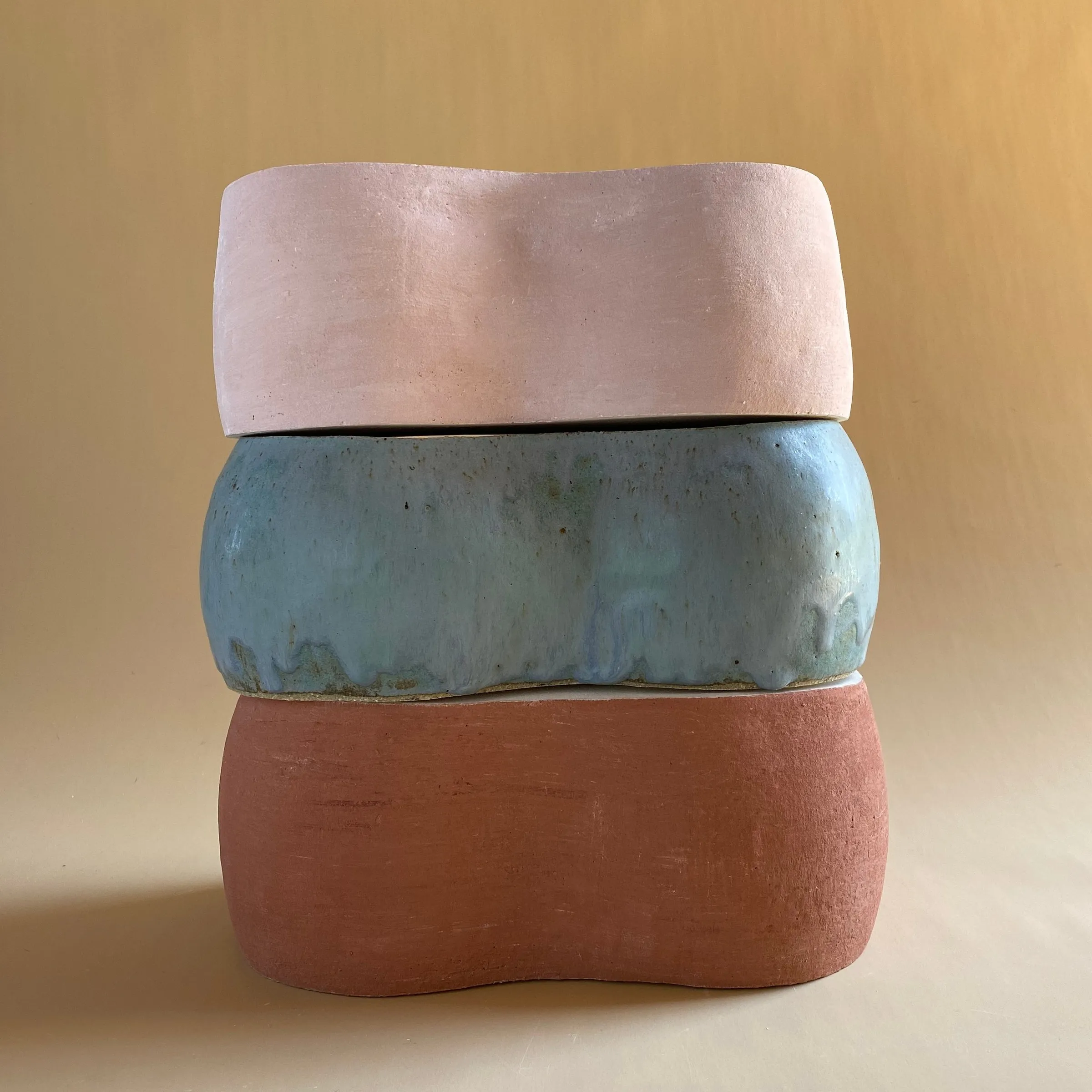 Knuckle Stack No. 8 (Desert, Marine, Floss) by Minaal Lawn