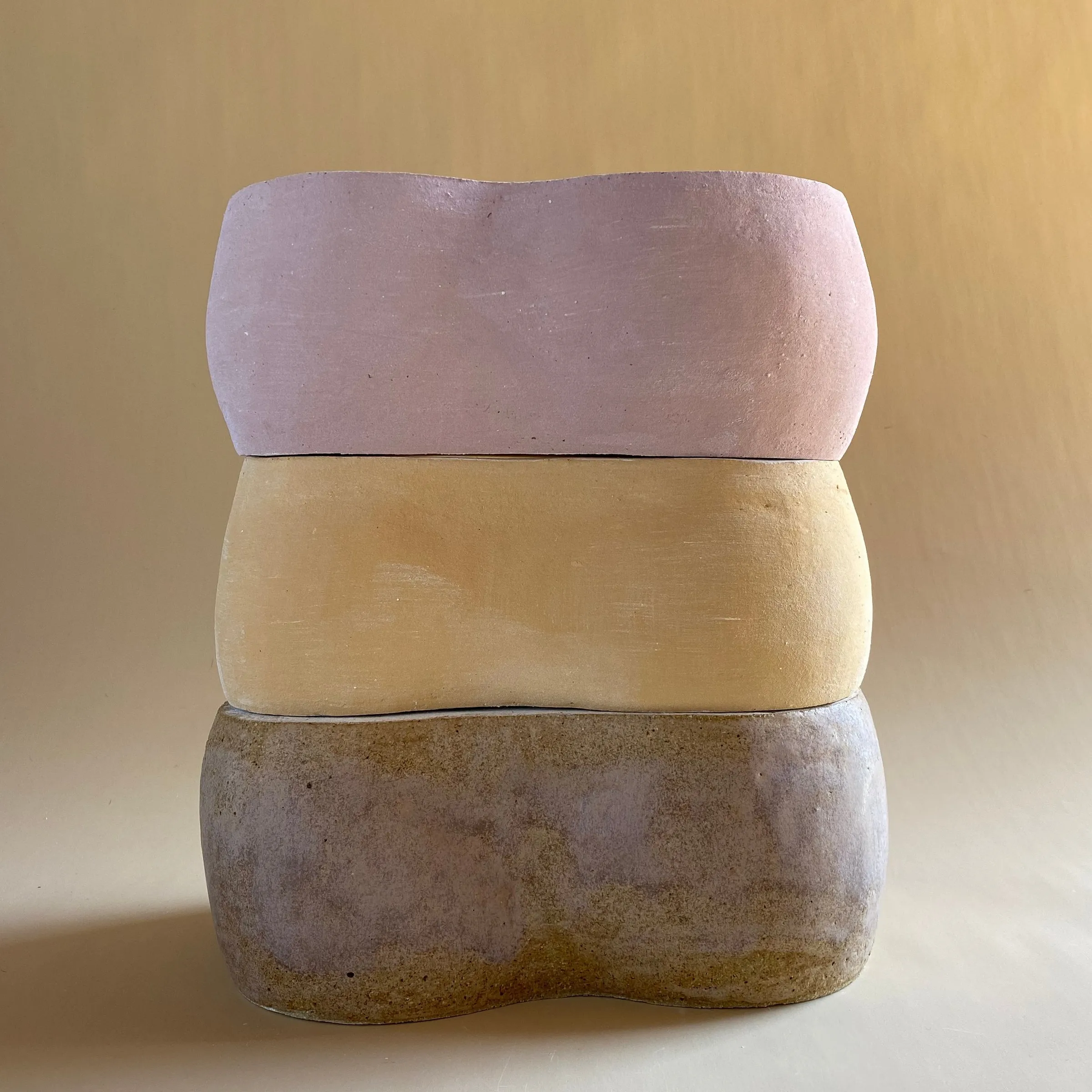 Knuckle Stack No, 11 (Smoke, Mustard, Lavender) by Minaal Lawn